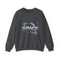 Space Graphic Sweatshirt — Retro Planet & Rings Crewneck